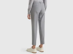 Trousers in fabric
