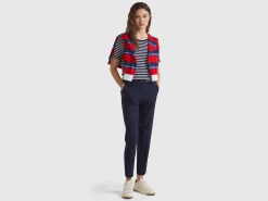 Trousers in fabric