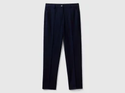 Trousers in fabric