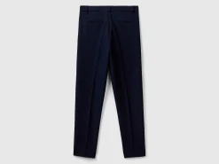 Trousers in fabric