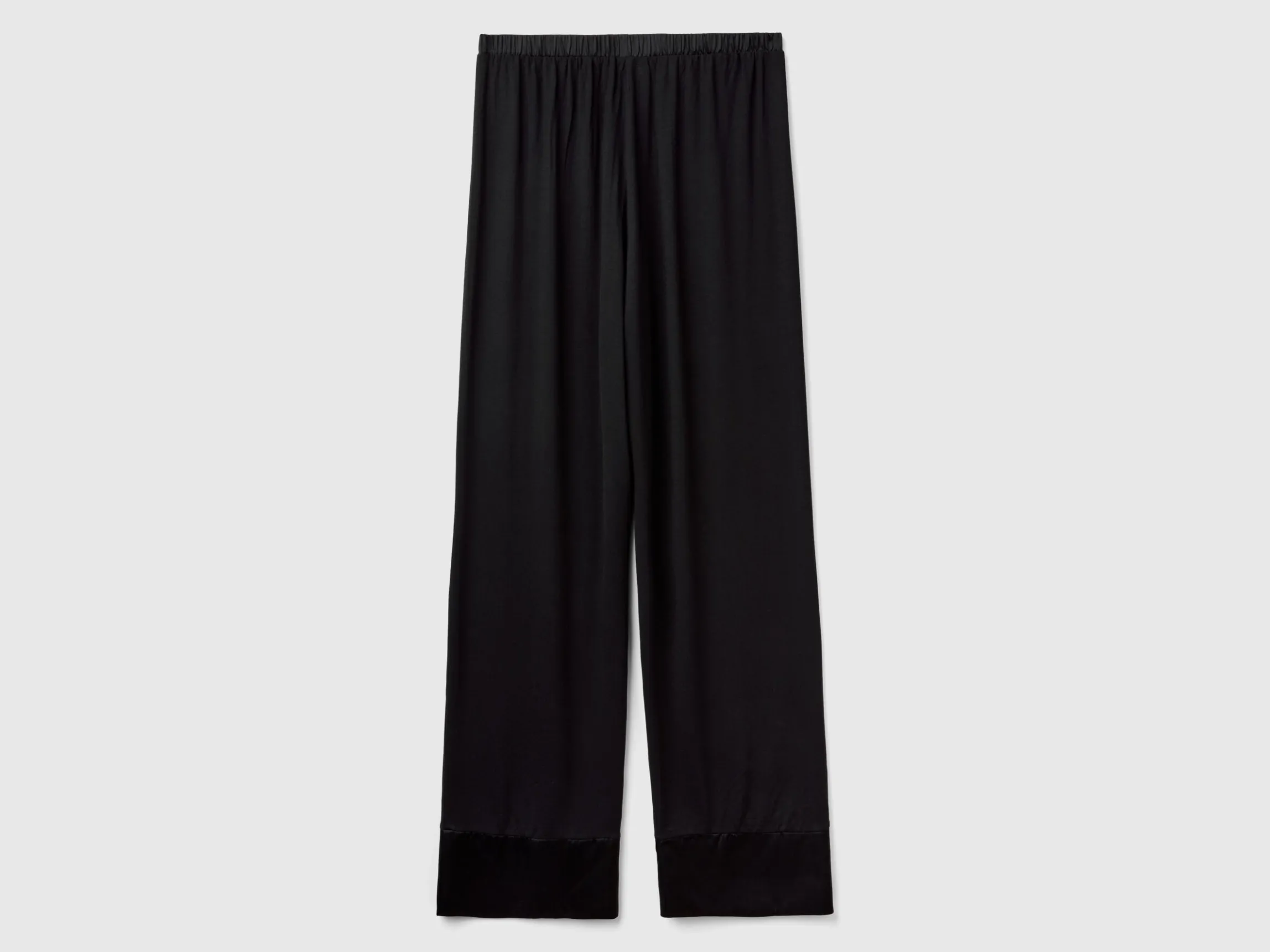 Trousers in Modal® and silk