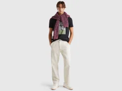 Trousers in pure cotton