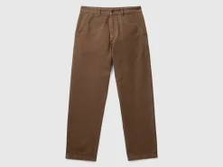 Trousers in pure cotton