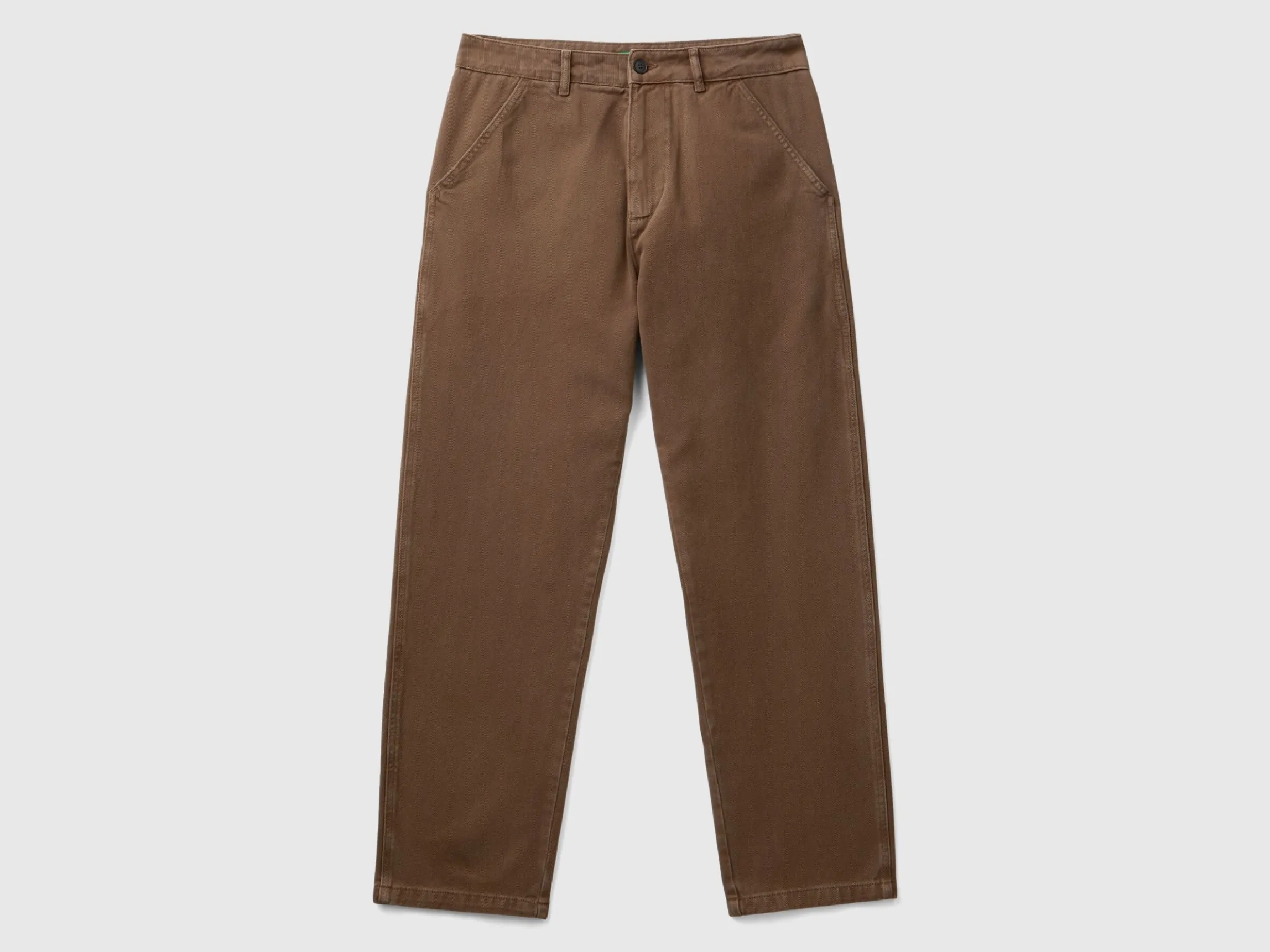 Trousers in pure cotton