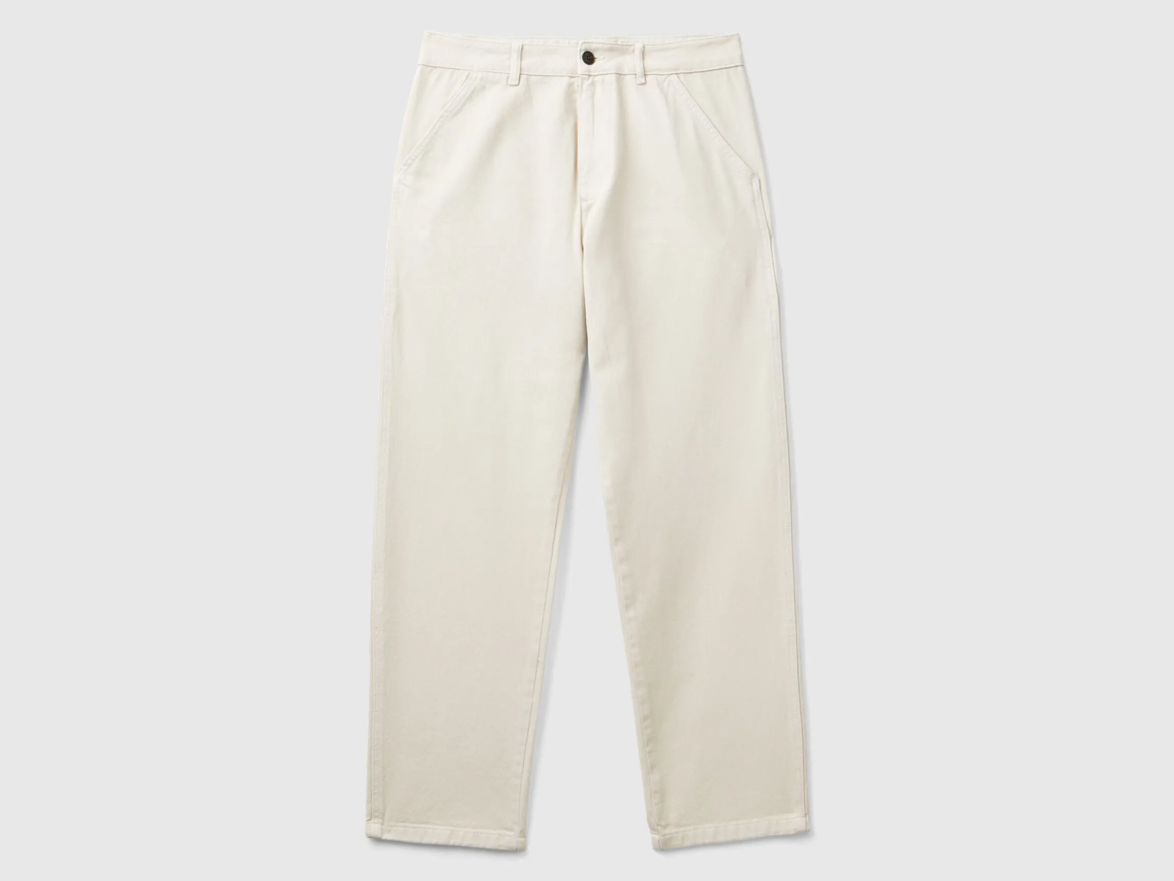 Trousers in pure cotton
