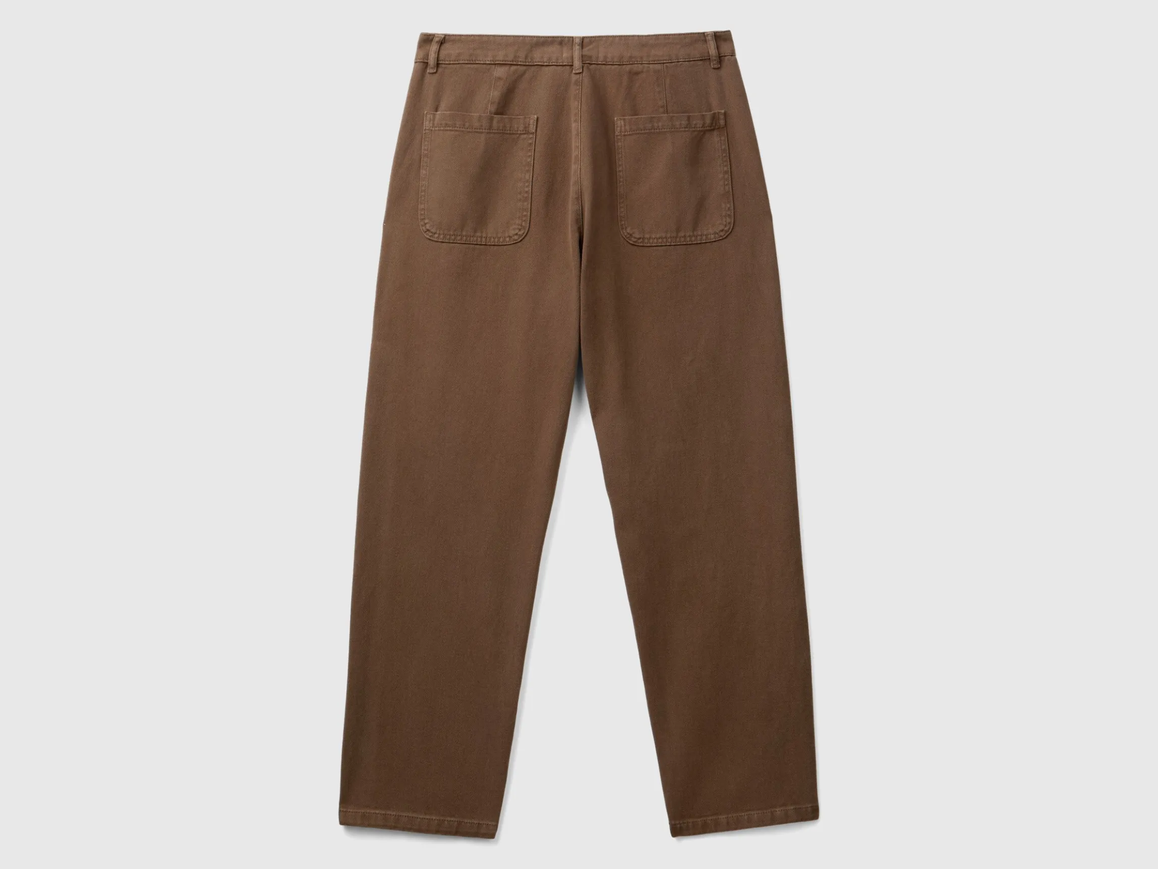 Trousers in pure cotton