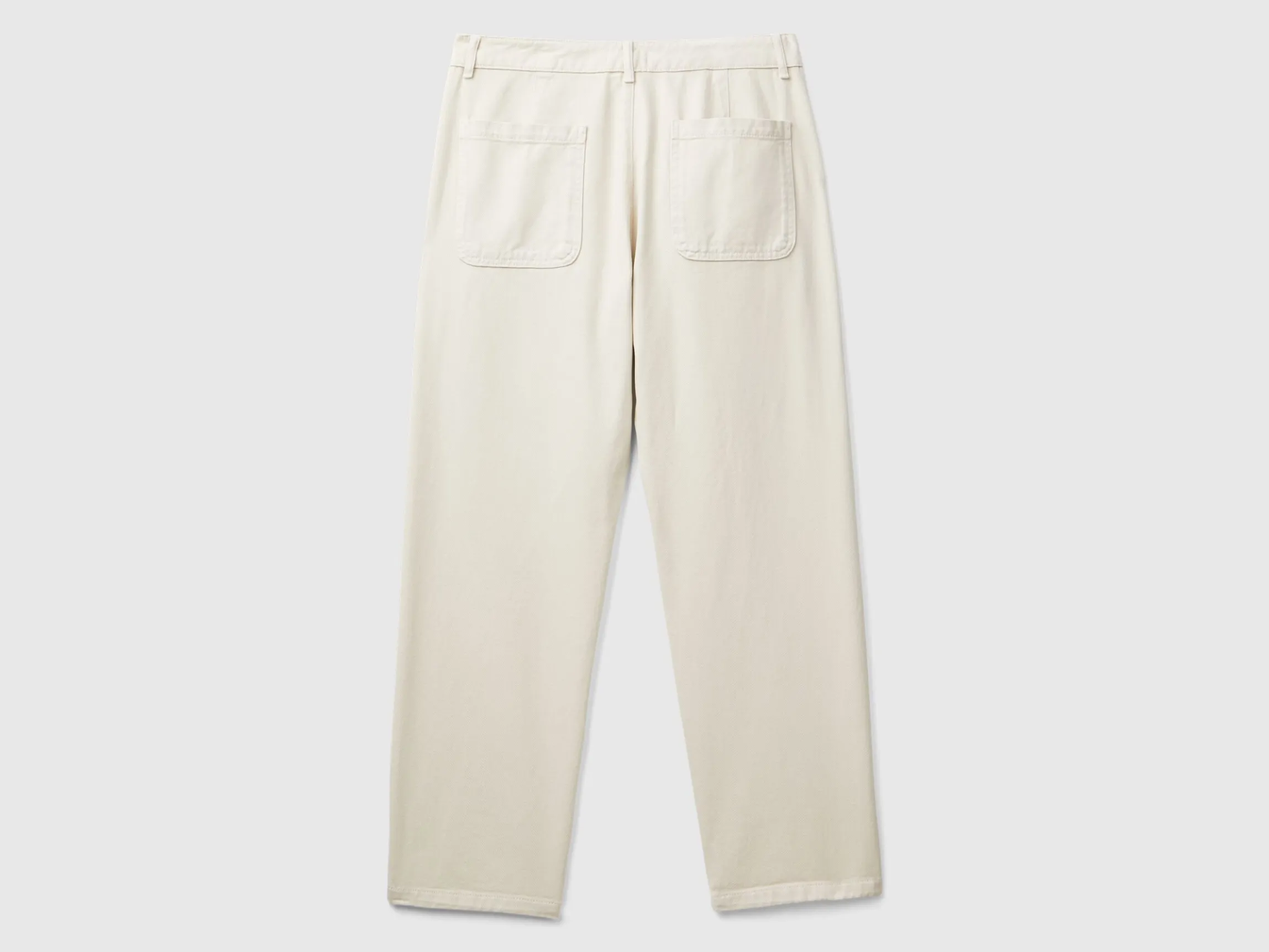 Trousers in pure cotton