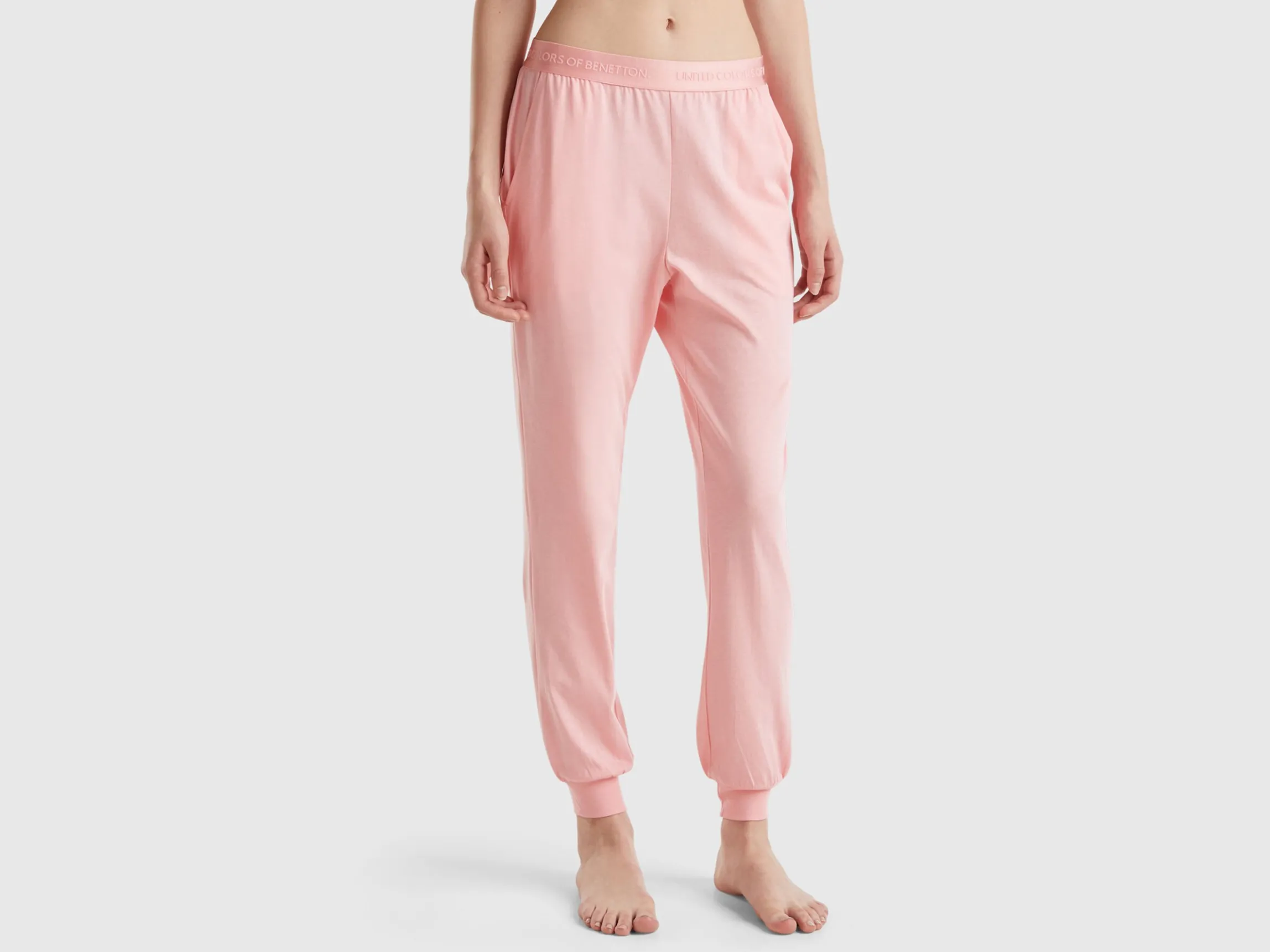 Trousers in pure linen