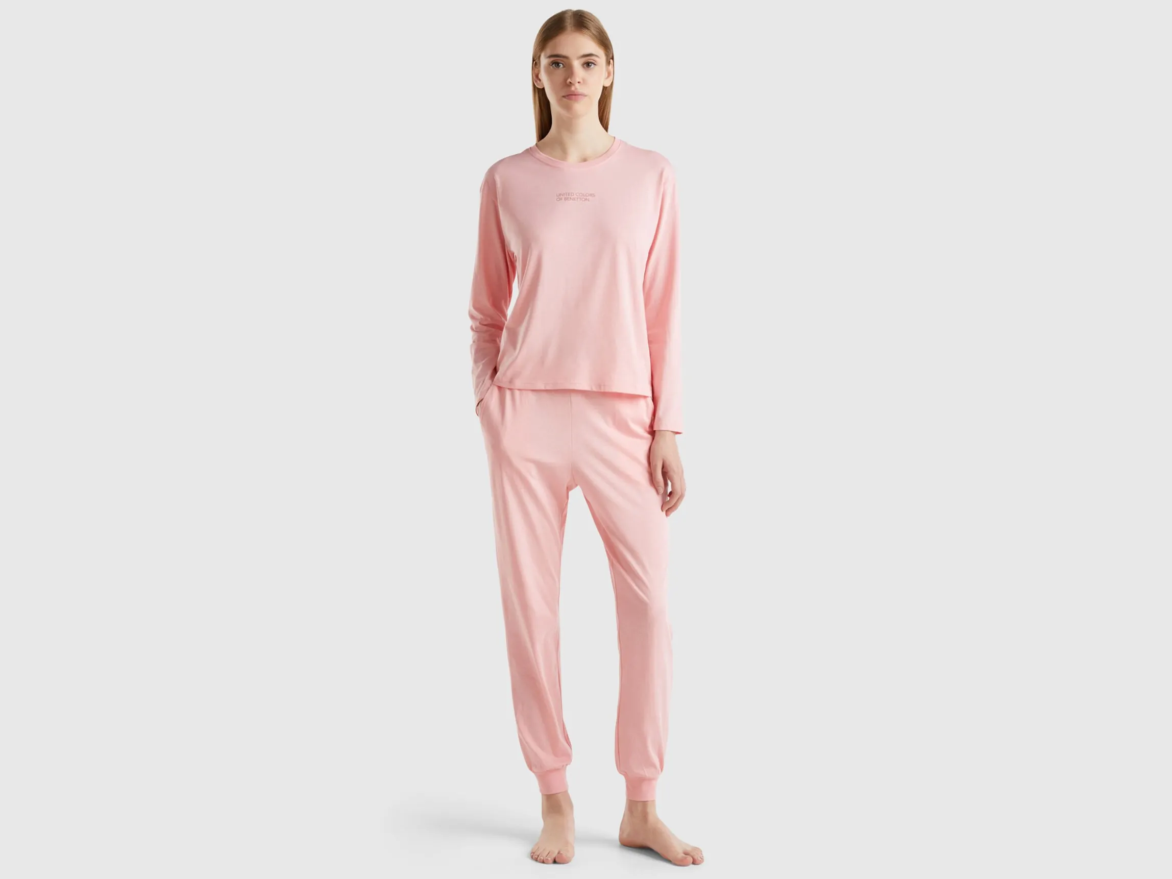 Trousers in pure linen