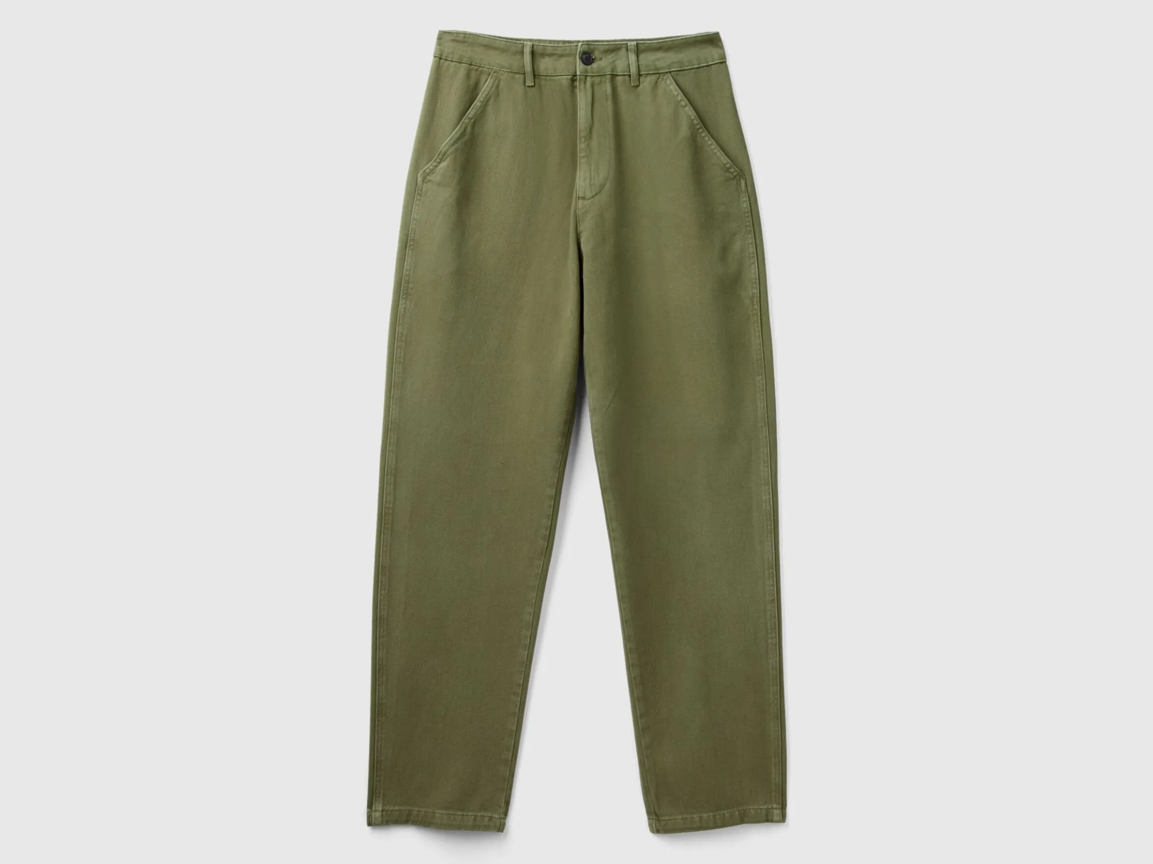 Trousers in pure linen