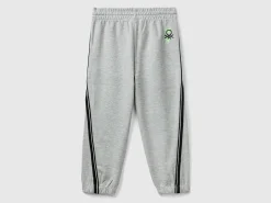 Trousers in stretch cotton blend