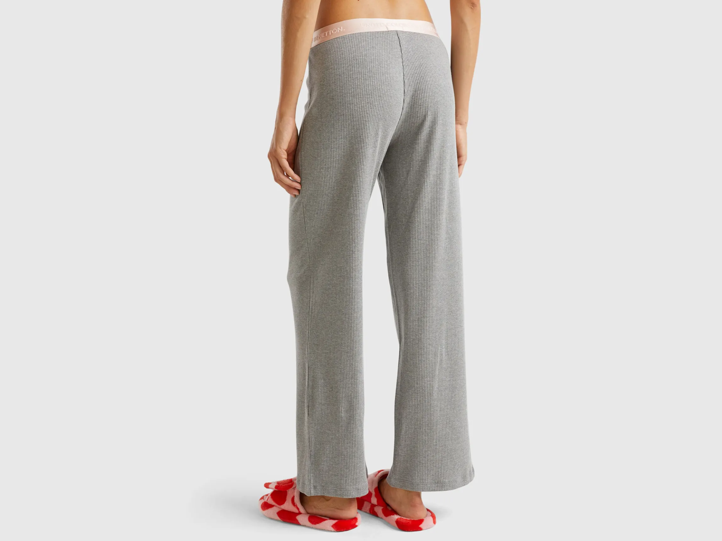 Trousers in stretch cotton blend