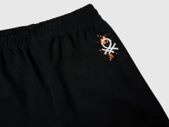 Trousers in stretch cotton blend