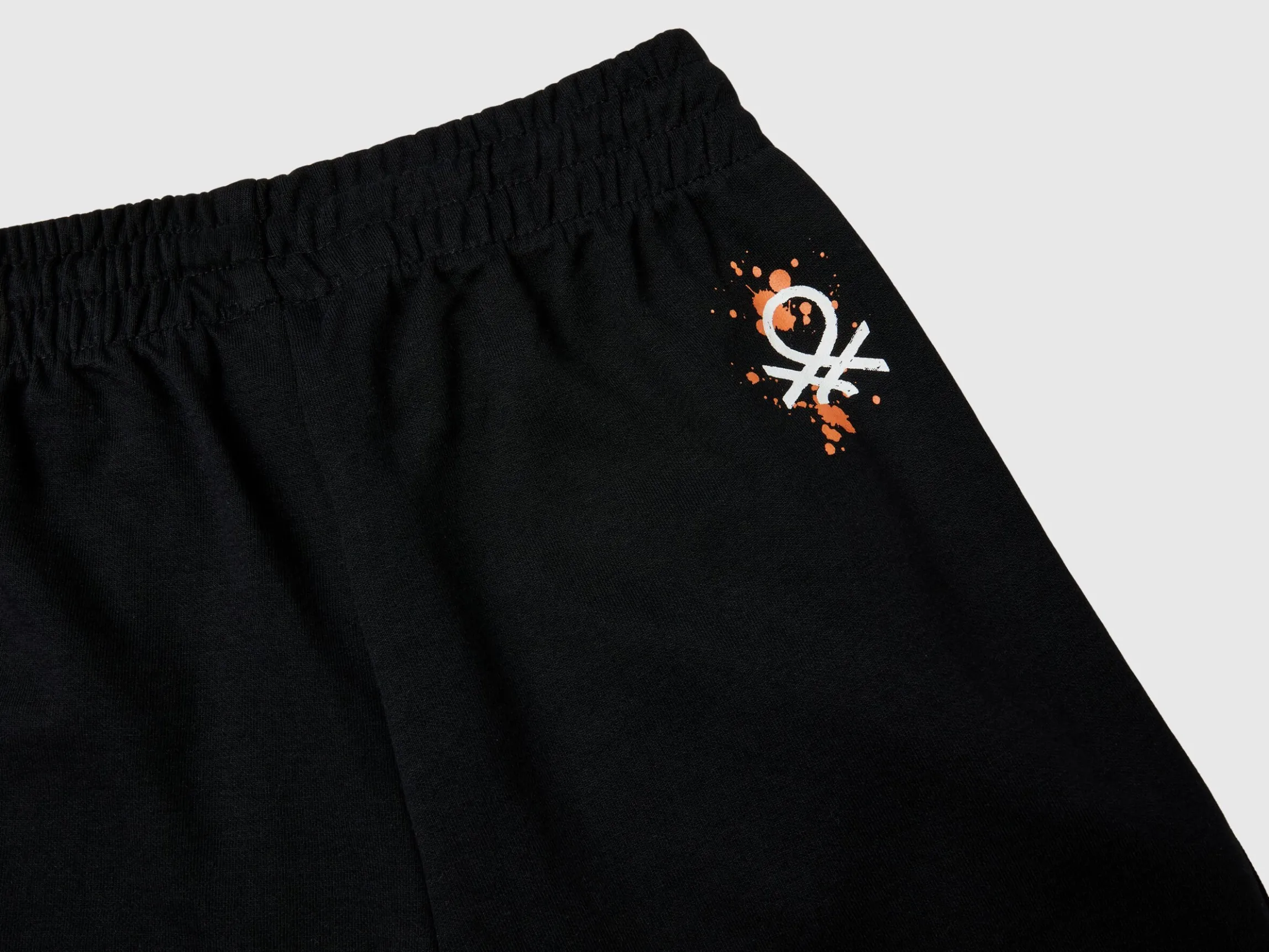 Trousers in stretch cotton blend