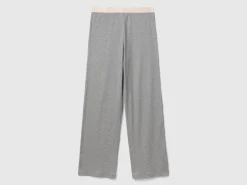 Trousers in stretch cotton blend