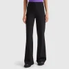 Trousers in stretch viscose blend