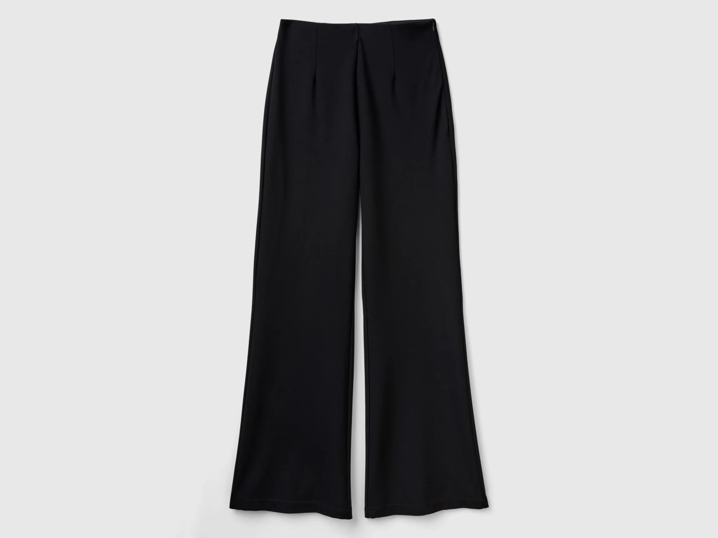 Trousers in stretch viscose blend