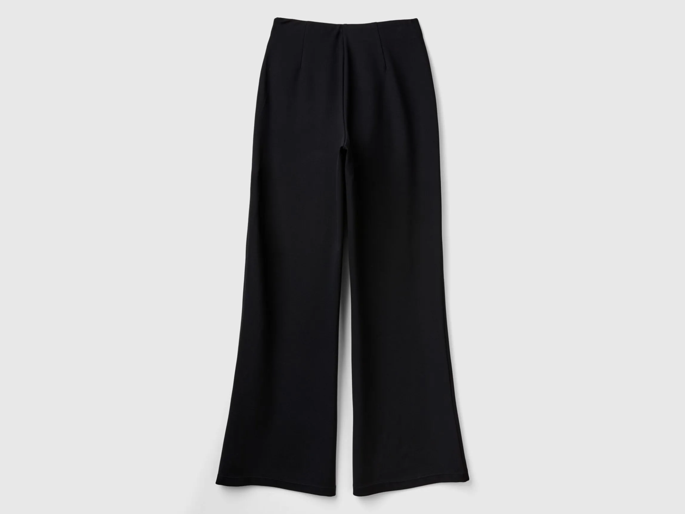 Trousers in stretch viscose blend