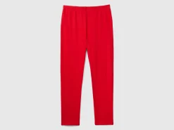 Trousers in warm stretch cotton