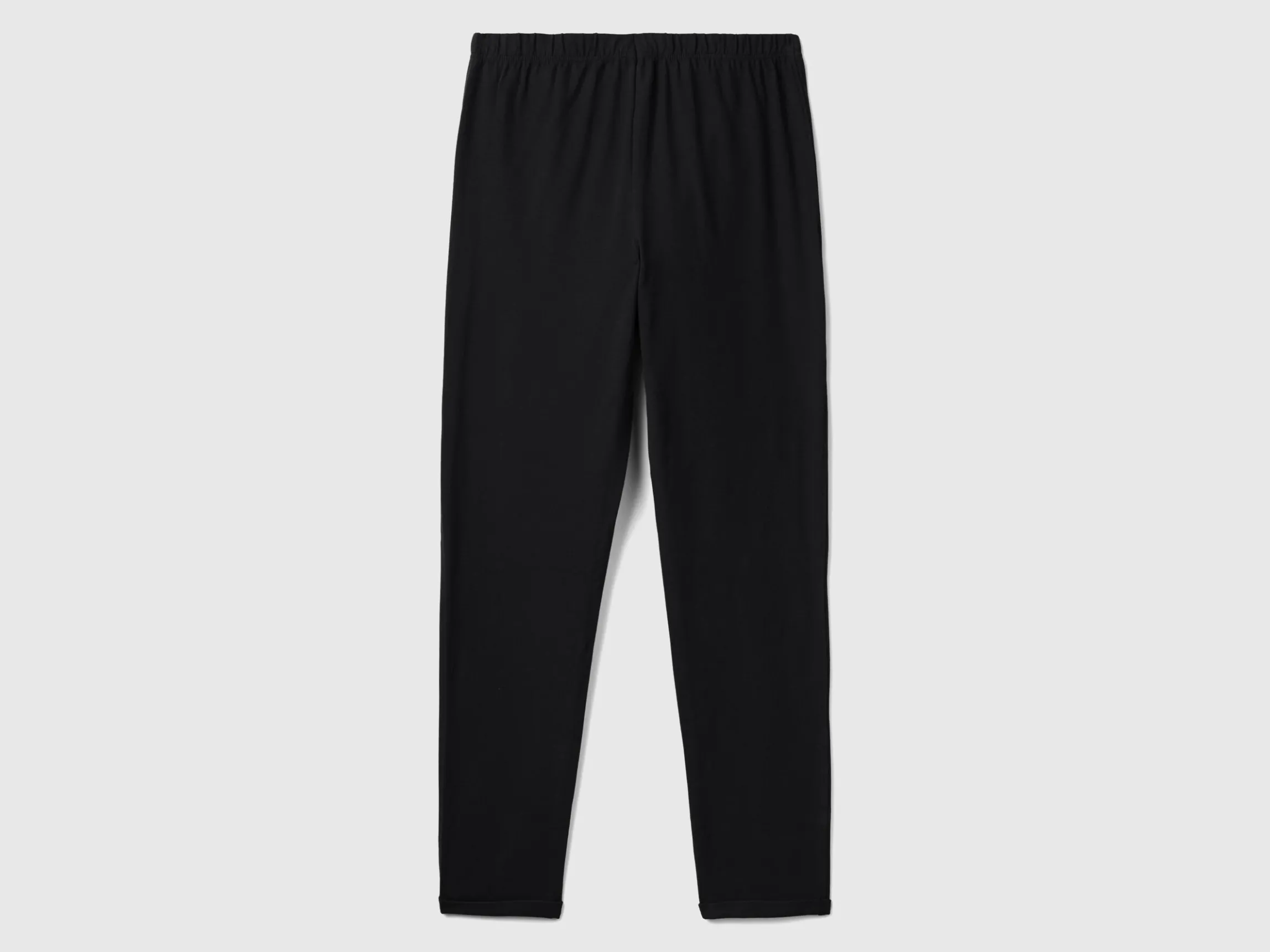Trousers in warm stretch cotton