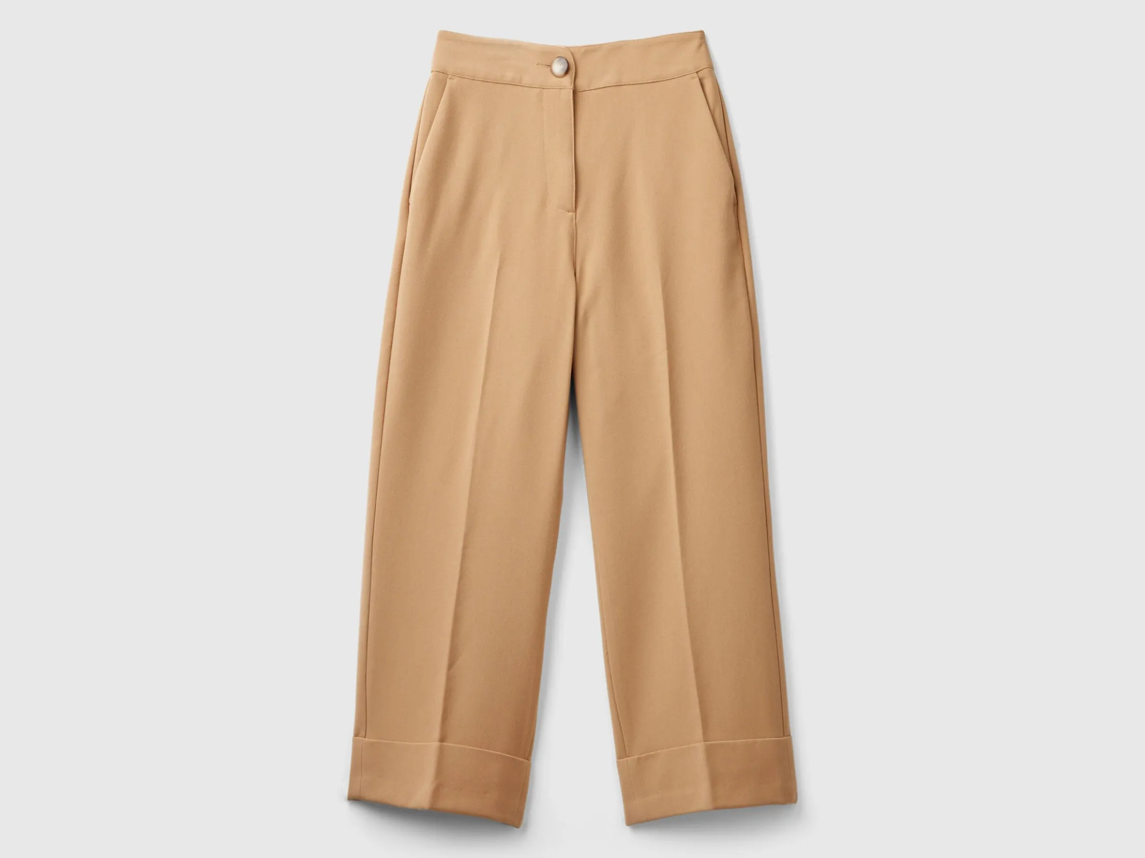 Trousers with cuffs