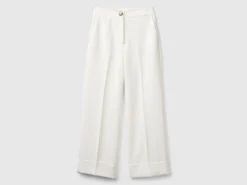 Trousers with cuffs