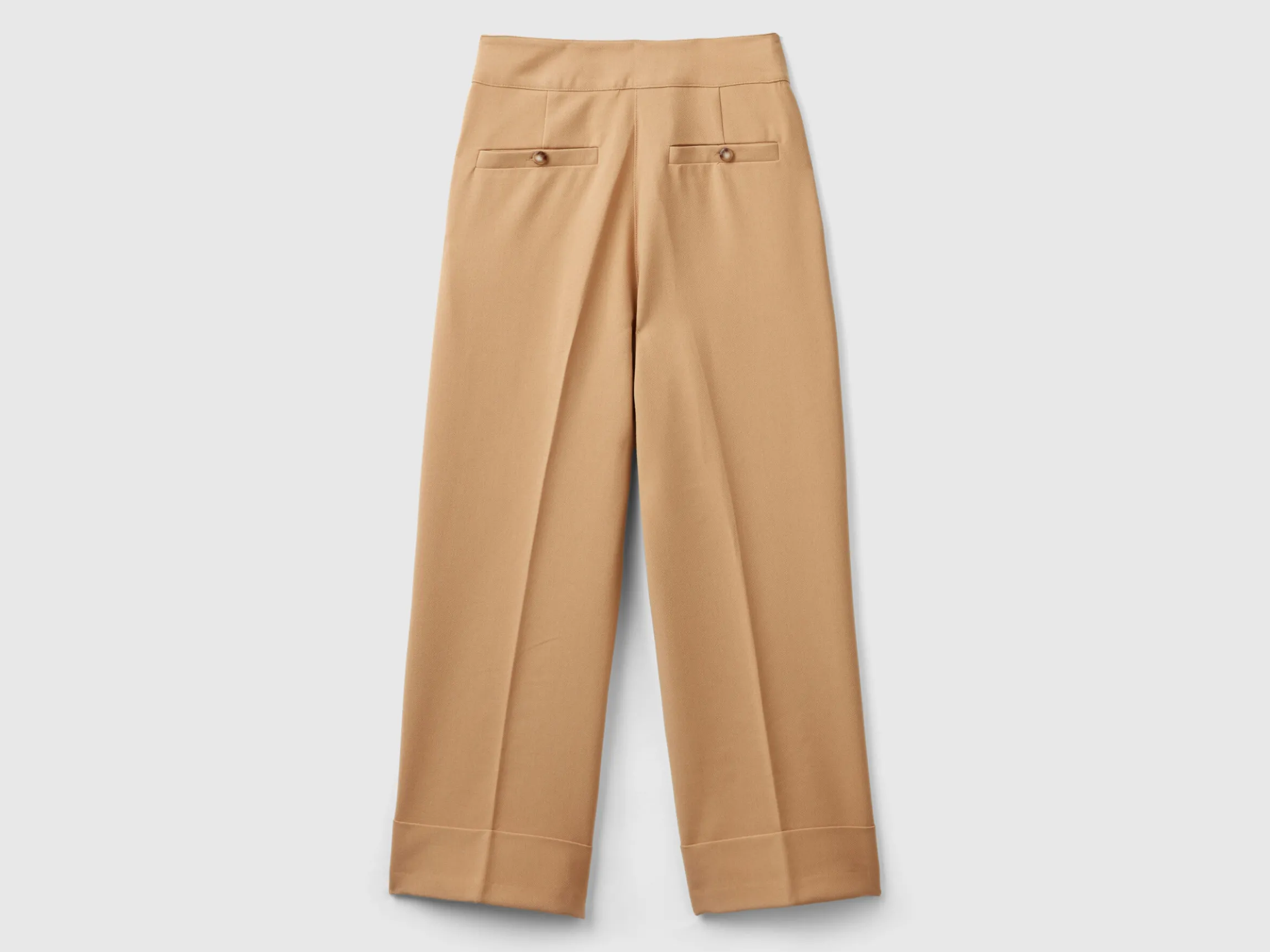 Trousers with cuffs