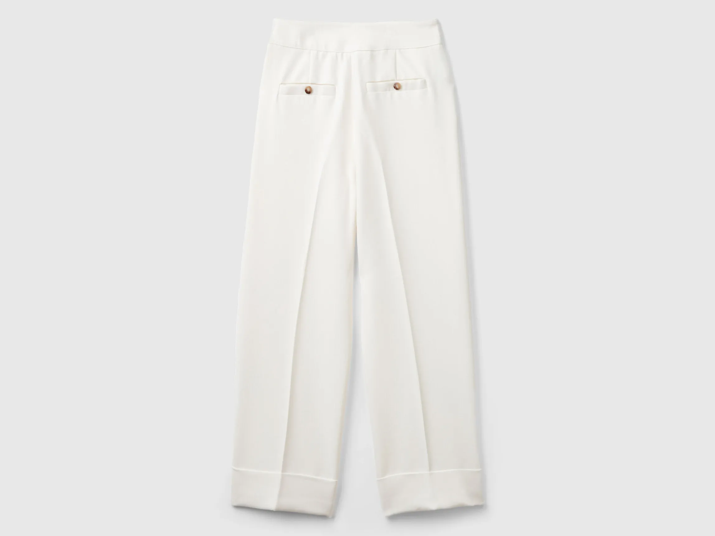 Trousers with cuffs