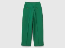 Trousers with cuffs