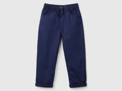 Trousers with drawstring