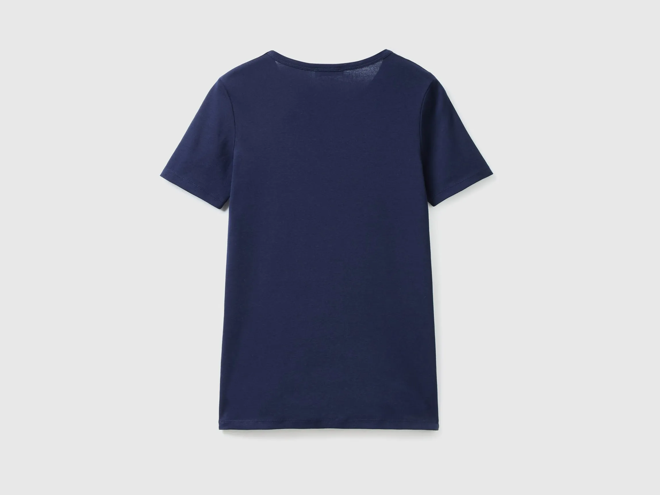 T-shirt in 100% cotton with glitter print logo