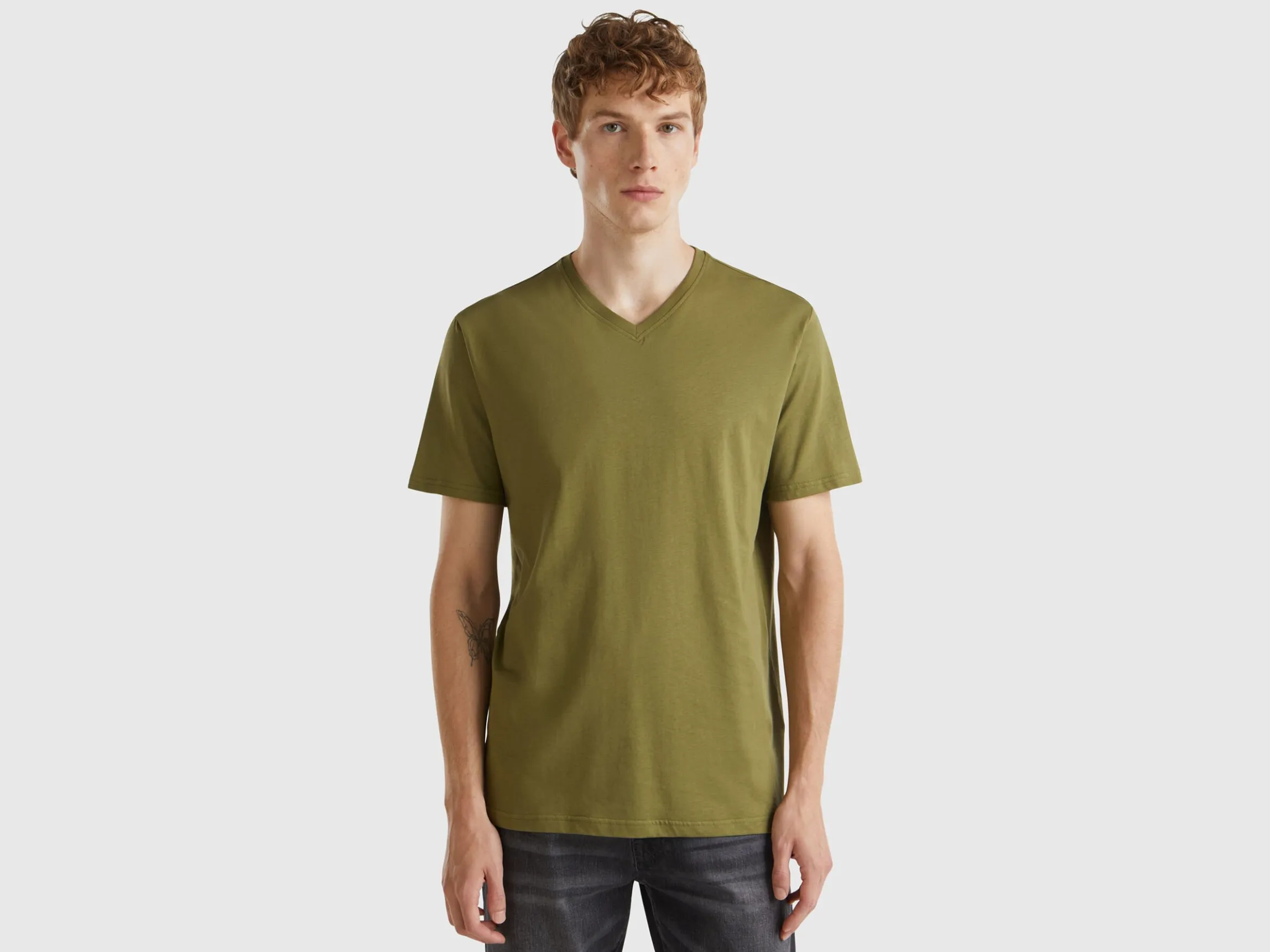 T-shirt in long fiber cotton