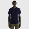 T-shirt in long fiber cotton