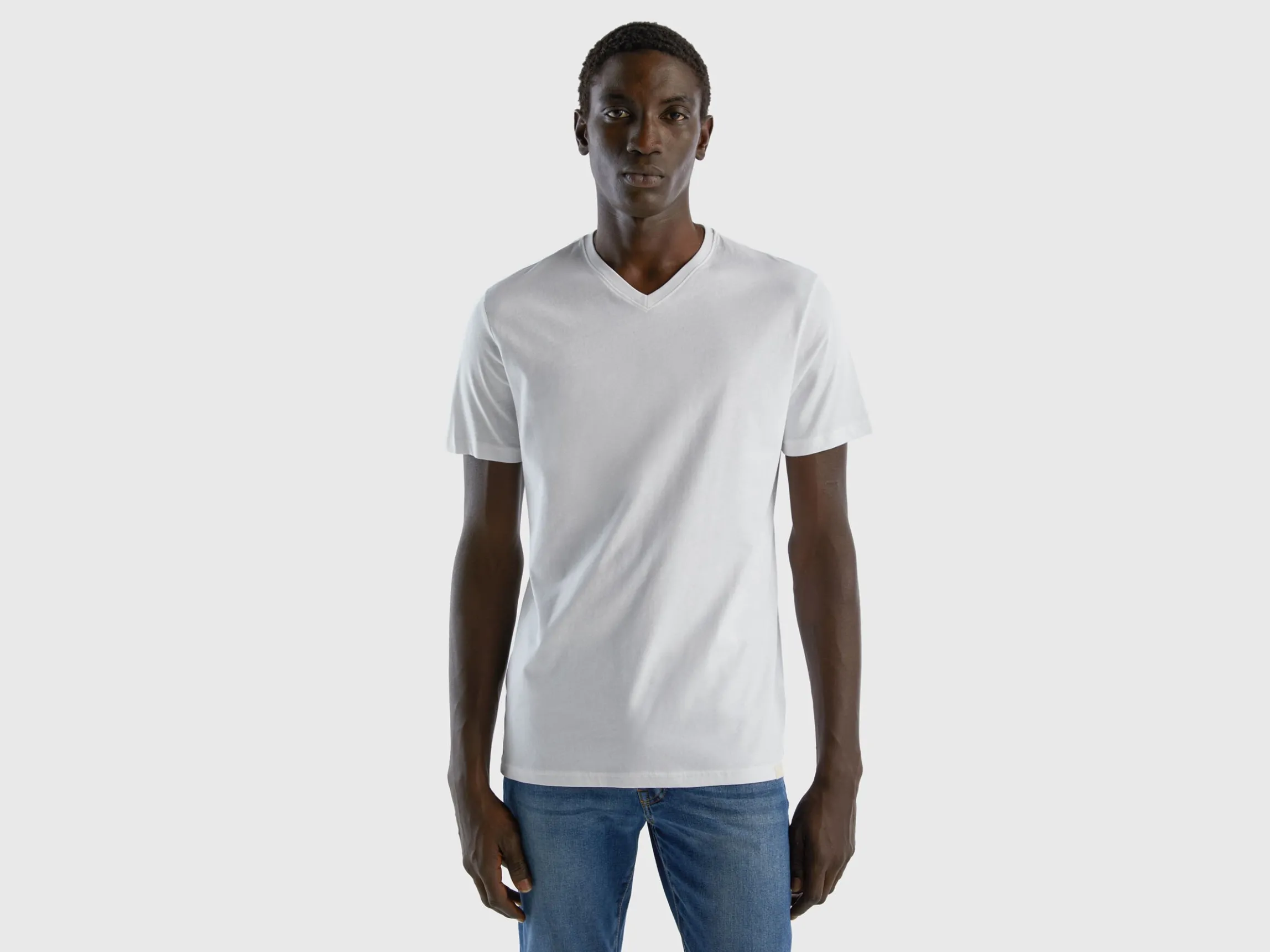 T-shirt in long fiber cotton