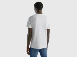 T-shirt in long fiber cotton