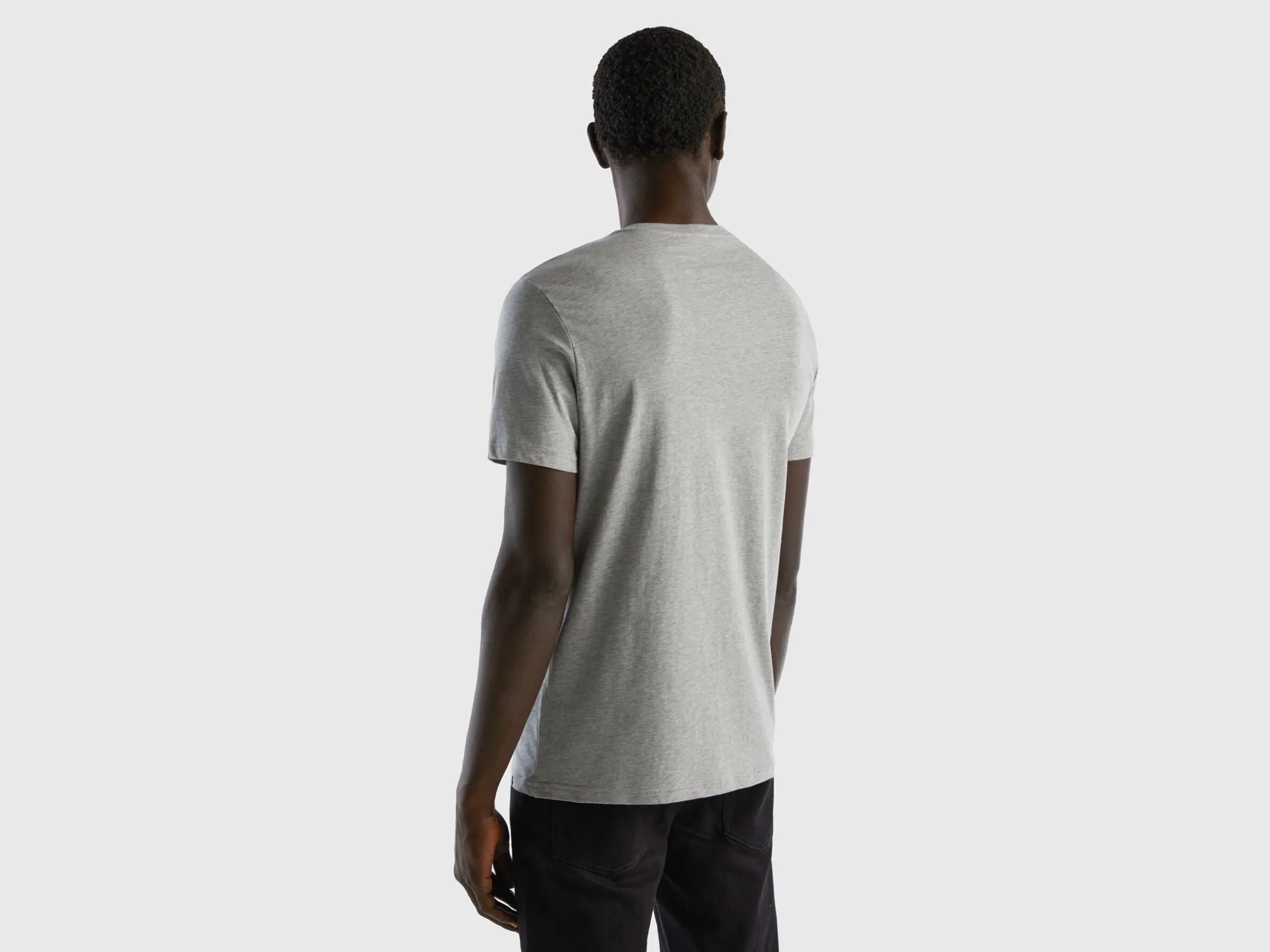 T-shirt in long fiber cotton