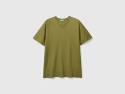 T-shirt in long fiber cotton