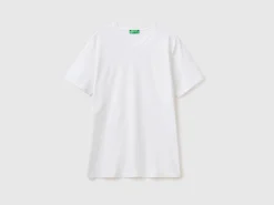 T-shirt in long fiber cotton