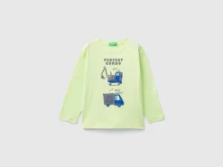 T-shirt in organic cotton with print