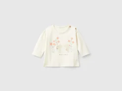 T-shirt in organic cotton with print