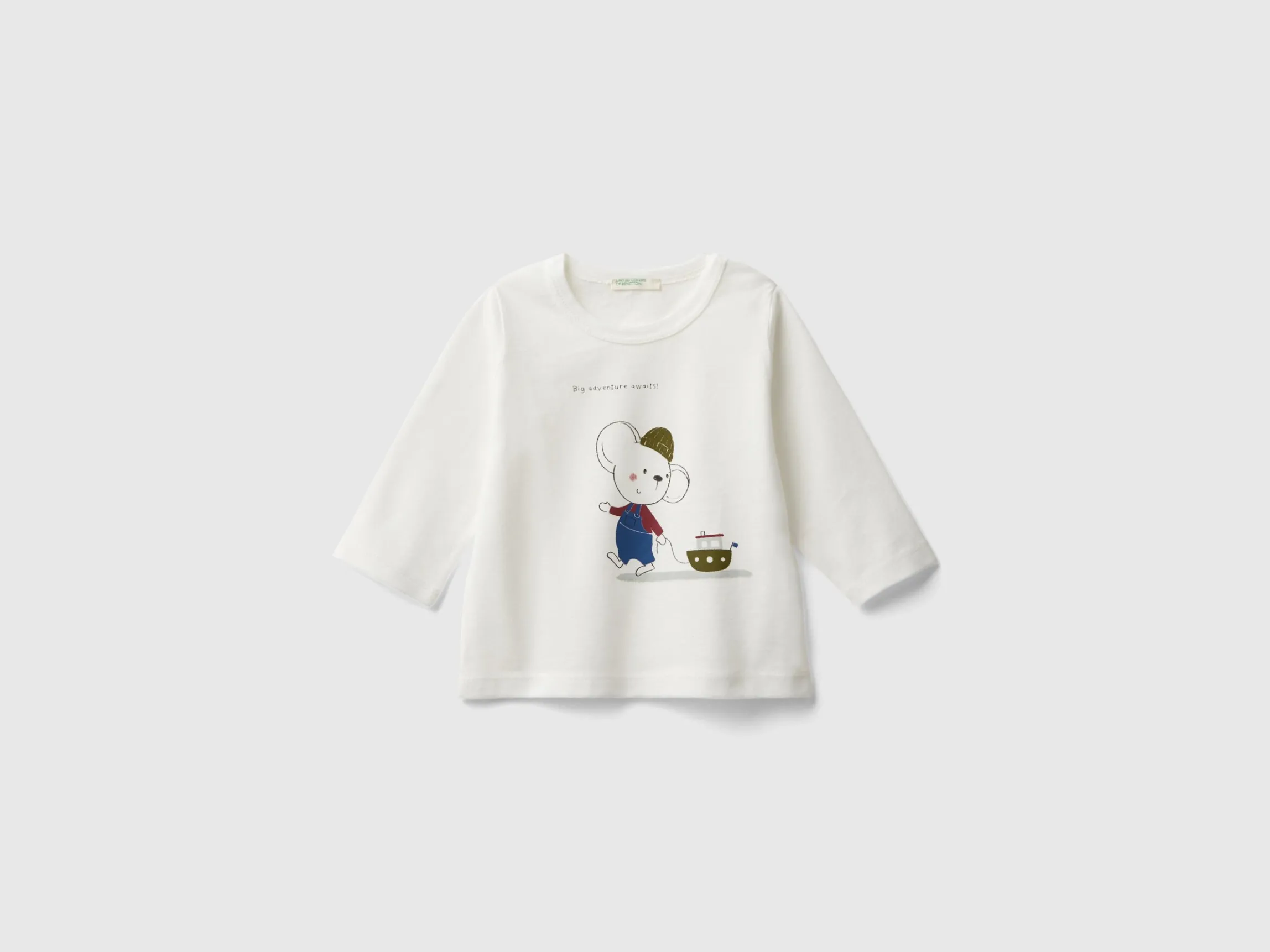 T-shirt in organic cotton with print