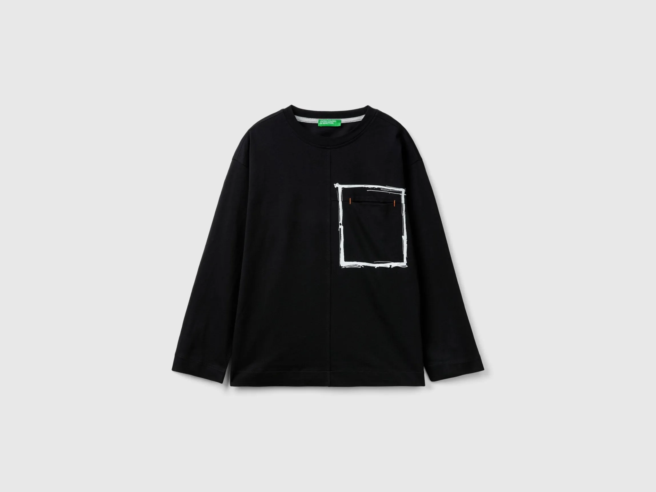 T-shirt in organic cotton with pocket