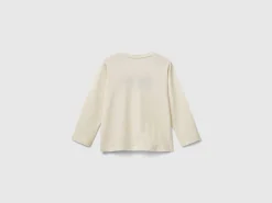T-shirt in organic cotton with embroidered logo