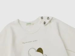 T-shirt in organic cotton with print