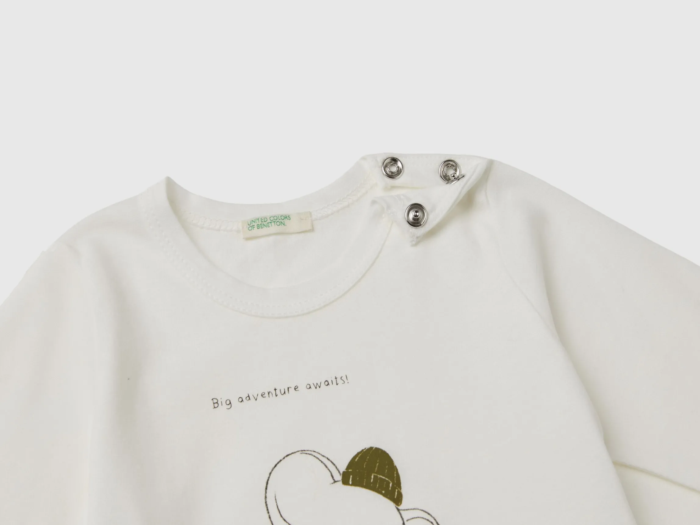 T-shirt in organic cotton with print