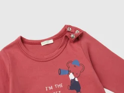 T-shirt in organic cotton with print