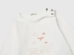 T-shirt in organic cotton with print
