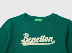 T-shirt in organic cotton with embroidered logo