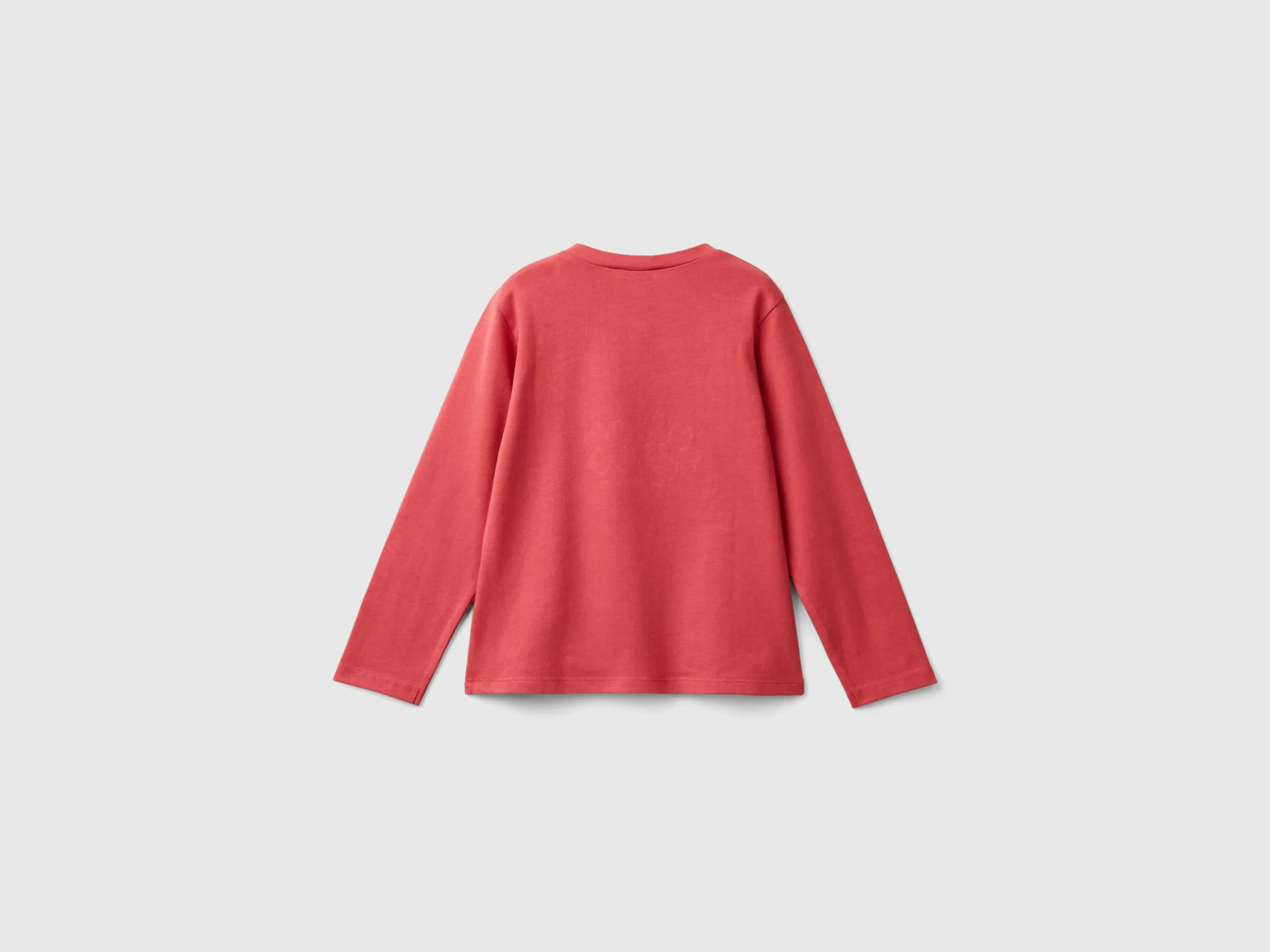 T-shirt in stretch cotton with print