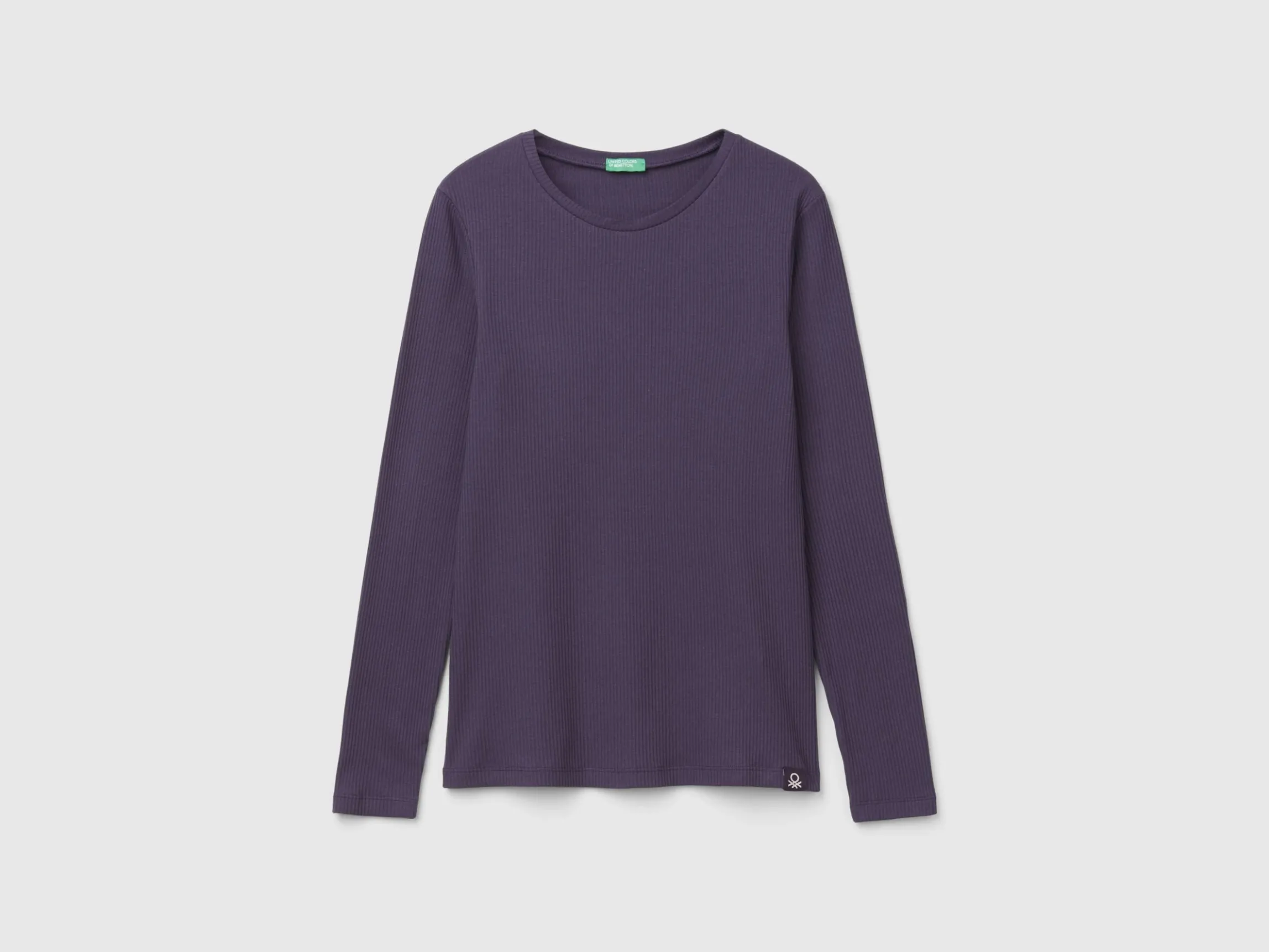 T-shirt in stretch cotton blend